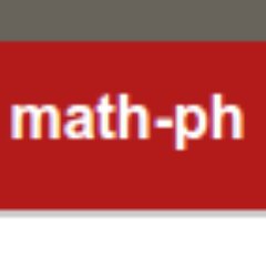 math-ph Mathematical Physics arXiv submissions