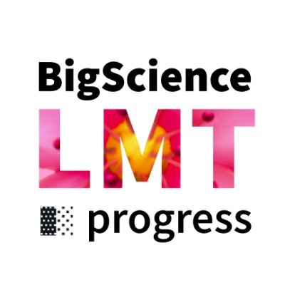 BigScience Large Model Training